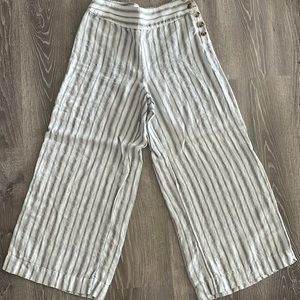 Linen Wide Leg Pants